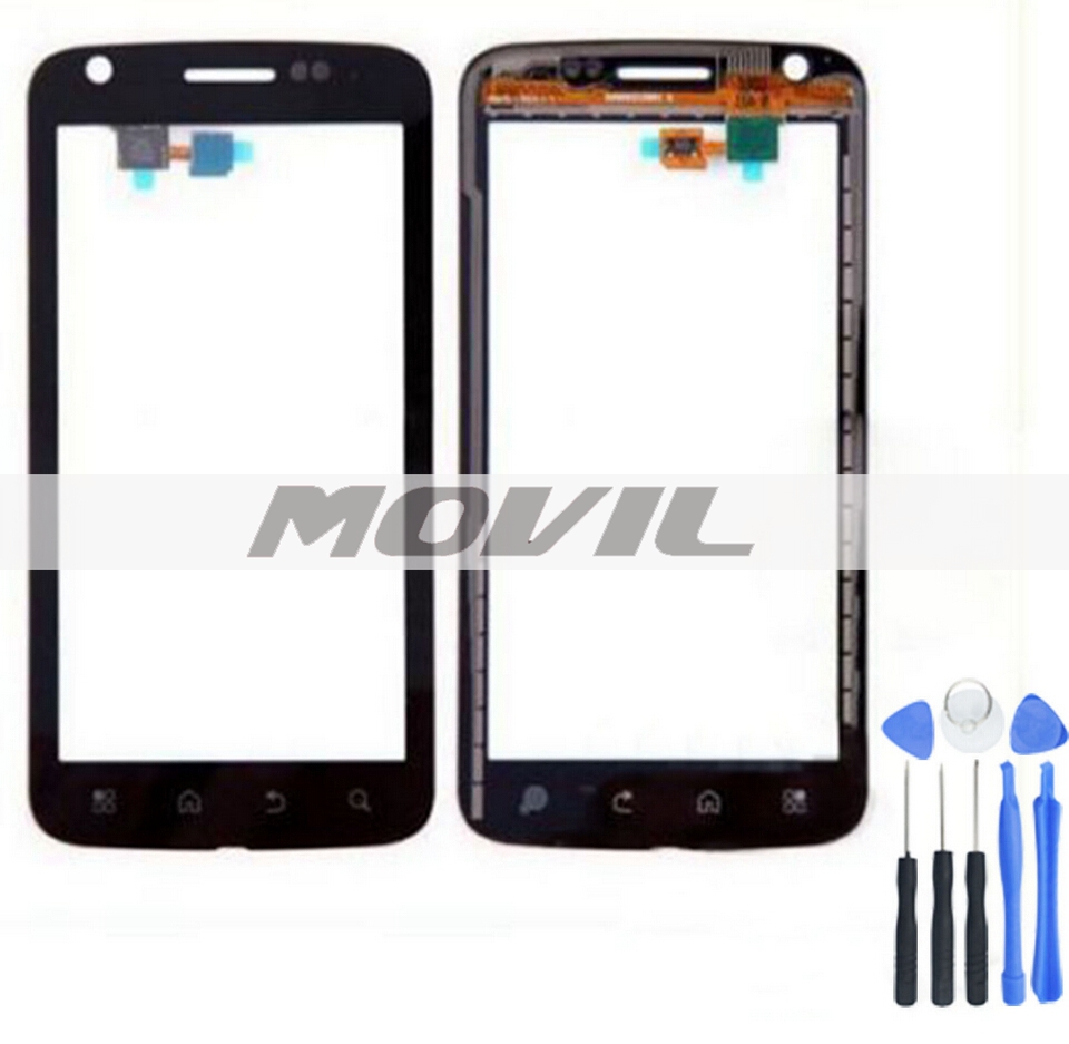 Touch Screen Digitizer GLASS Replacement for Motorola Atrix 4G MB860 black